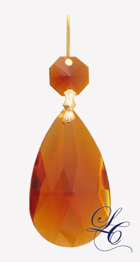 Topaz PearShape 50 mm with Octagon